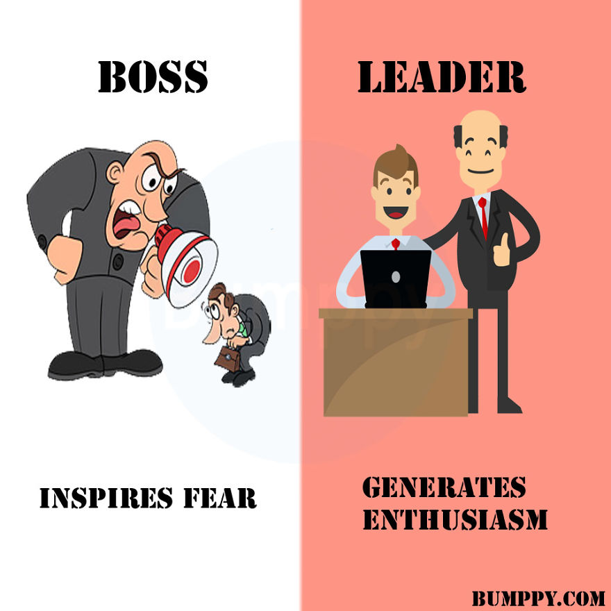 Leader V/s Boss