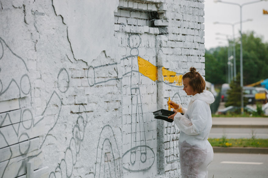 Stars Over Scars: Project For A Street Art Festival