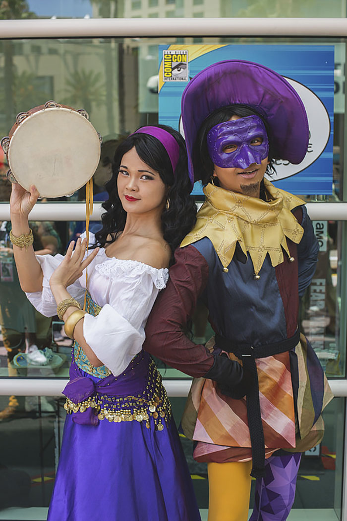 Esmeralda And Clopin Trouillefou, The Hunchback Of Notre Dame