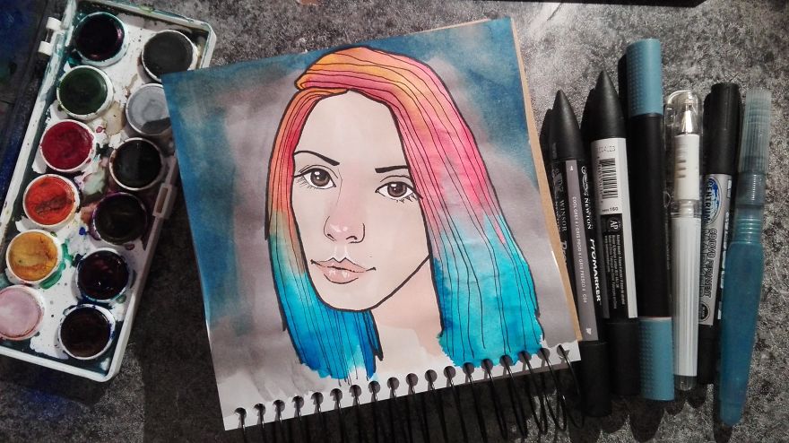 Drawing My Followers From Instagram (10 Photo)