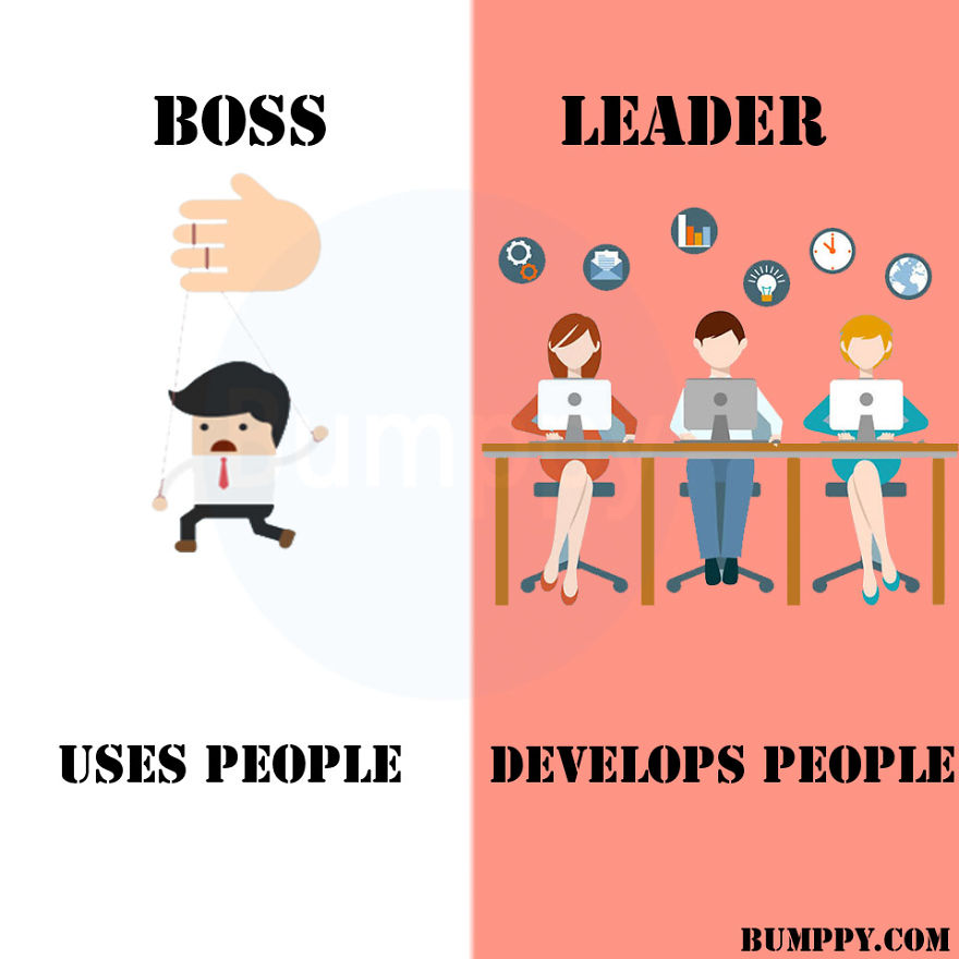 Leader V/s Boss
