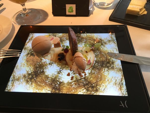 Ever Eaten Three Variants Of Foie Gras From An iPad?