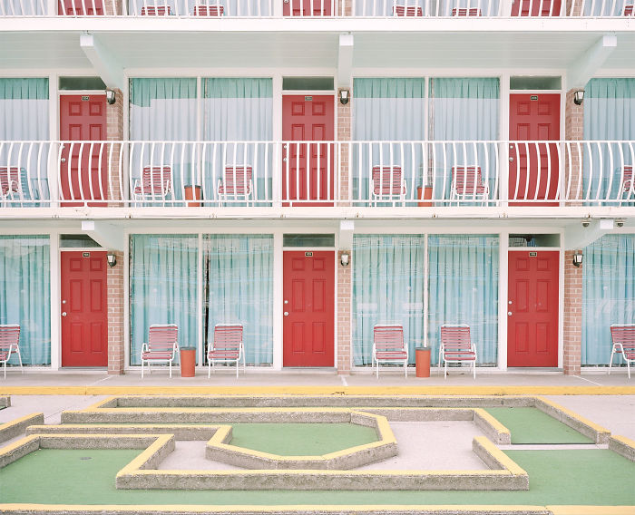“Ebb Tide” At Gold Crest Resort Motel By Tyler Haughey