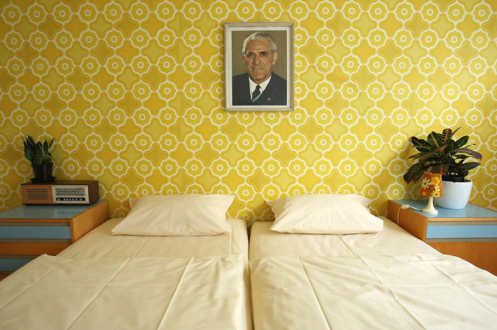 Room In The Ostel Hotel In East Berlin, Germany