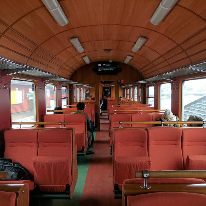 Train In Flåm, Norway