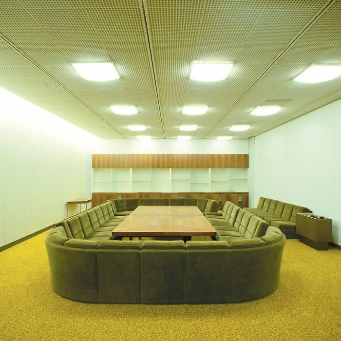 Conference Room In The Former Palast Der Republik In Berlin, Germany