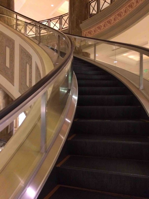 My Hotel Has Spiral Escalators