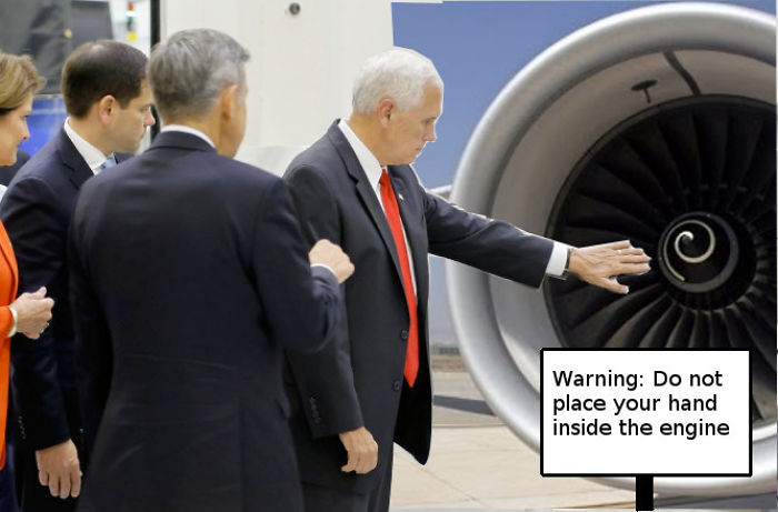 Mike Pence Do Not Touch