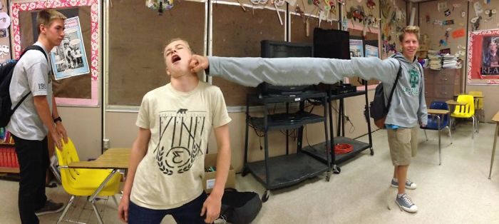 I Was Messing Around With Panorama In Class A Couple Weeks Ago, When This Happened