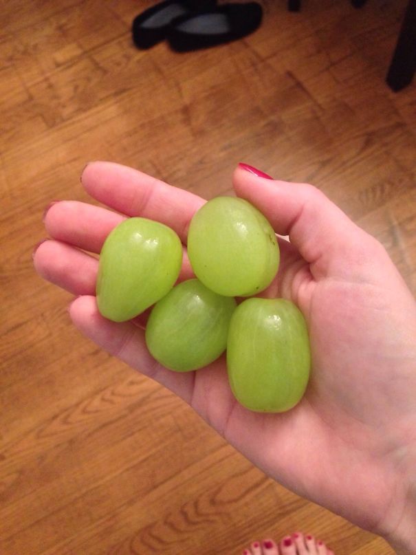 Had Some Gigantic Grapes With My Tea Tonight