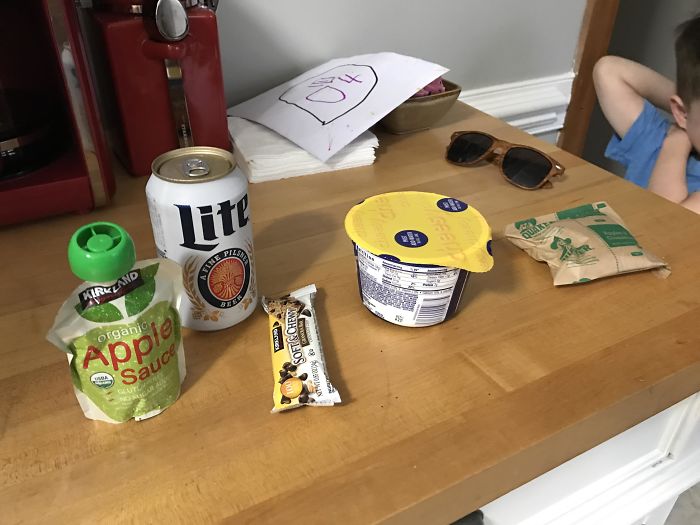 My 4-Year-Old Was So Proud Of The Lunch He Packed For Me