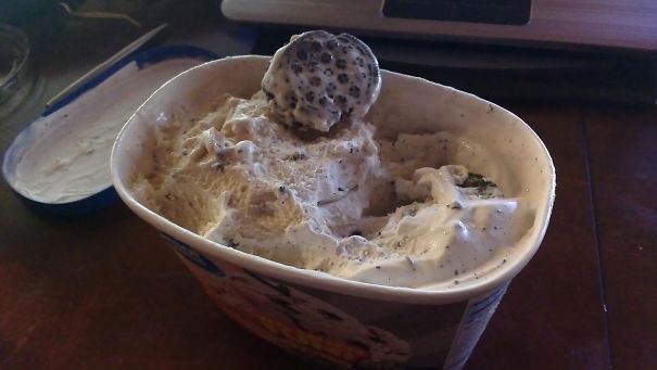 I Found A Whole, Unbroken Cookie In My Cookies & Cream