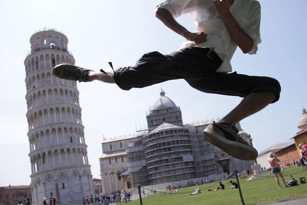 The Straight Tower Of Pisa