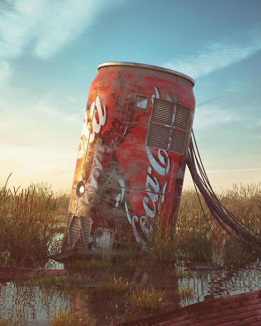 Pop Culture Apocalypse In Amazing Digital Art By Filip Hodas