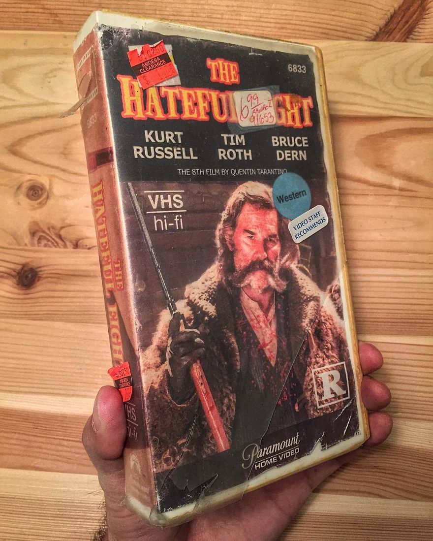 Artist Creates Vhs Covers For Recent Movies And Series And The Result Is Impressive