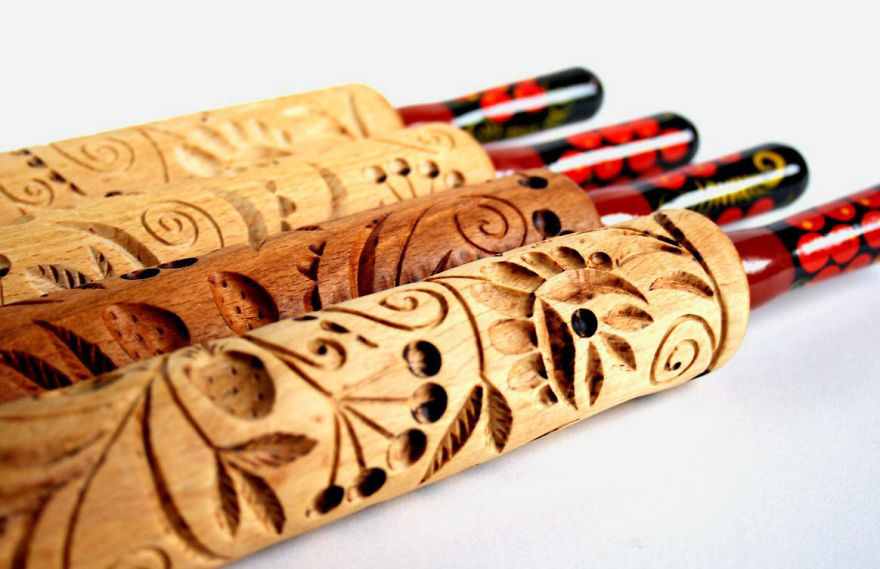 Carved Gingerbread Rolling Pins By Vera Bukreeva That Leave Unforgettable Impression
