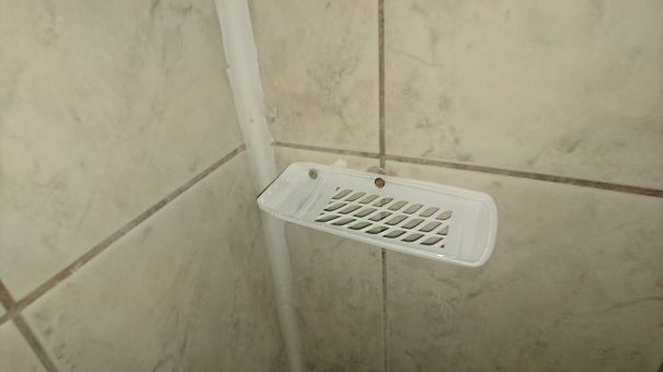 Soap Holder Made Of Glade Dispenser. Creative, Isn't It?