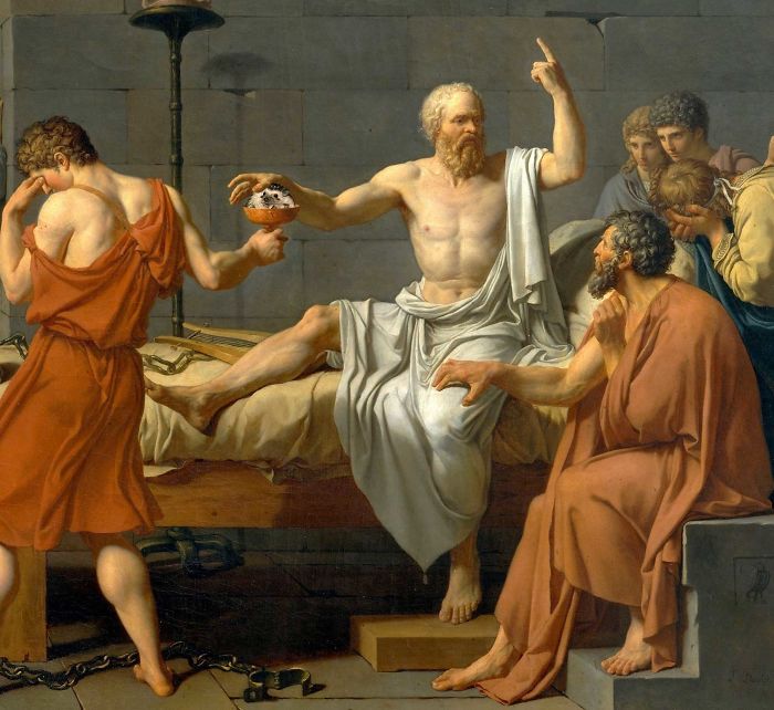 David's The Awkwardness Of Socrates