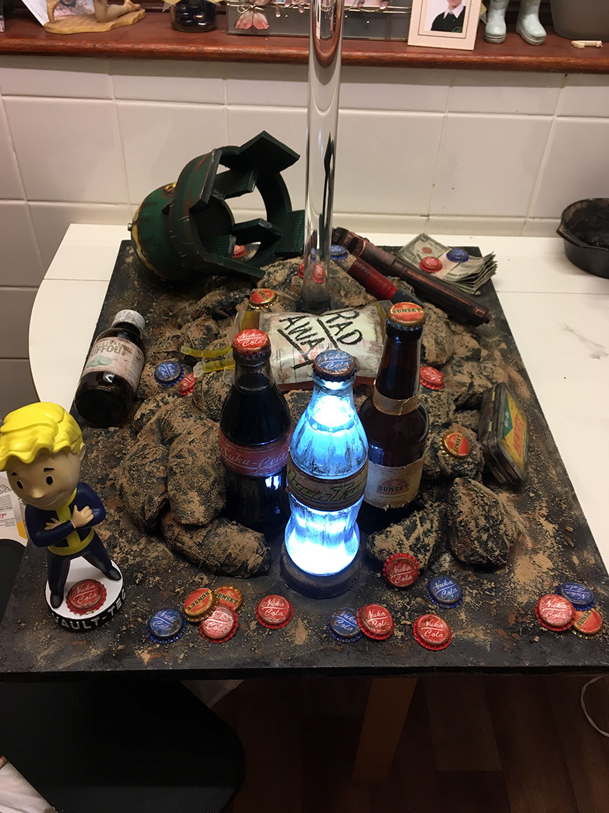 I Made A Prop Display Based On My Favorite Game "Fallout"