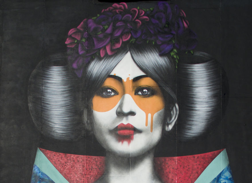 Fin Dac's New Rooftop Mural In San Francisco