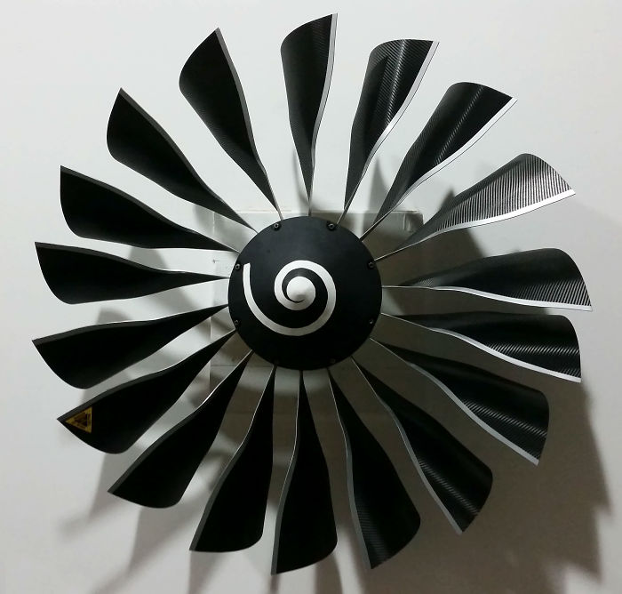Jet Engine Ceiling Fan
