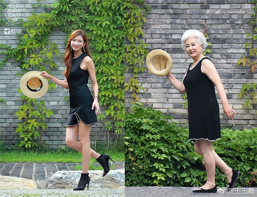 Grandmother Is 70 Years Old And Earns Her Grandchild's Gift The Popularity On The Internet