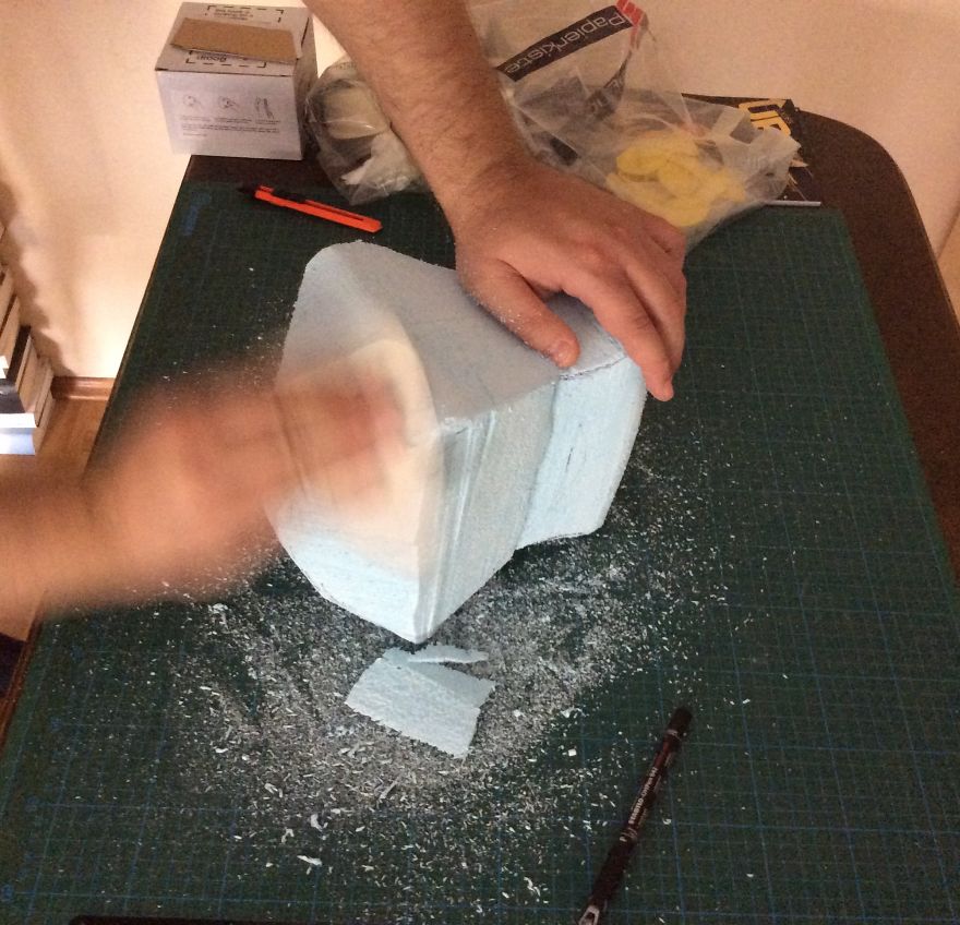 Handmade Paper Mache Dinosaur Schoolcone 'Schultüte'