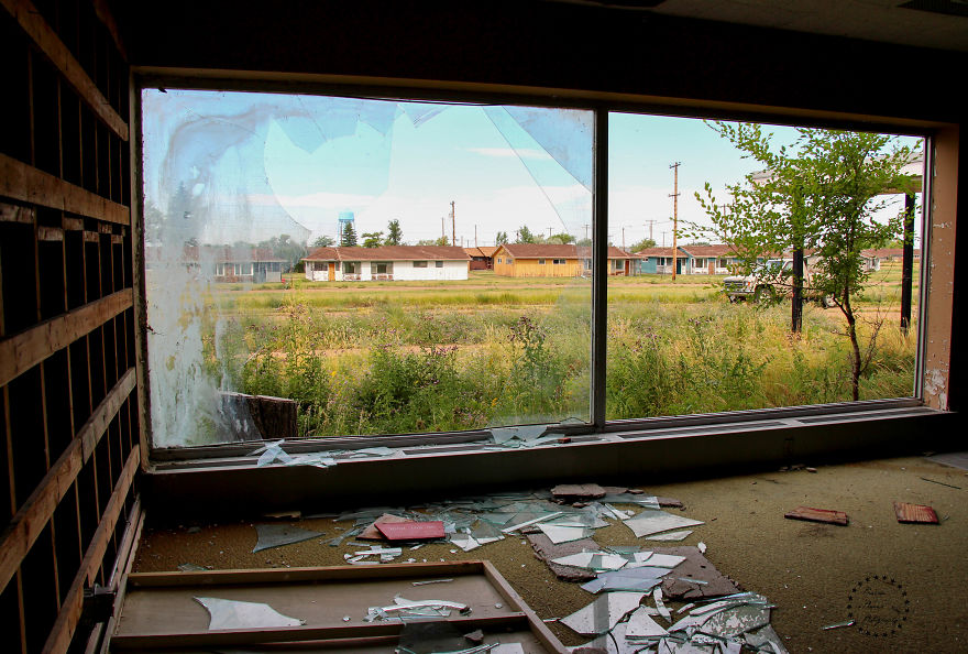 I Photograph The Views From Abandoned Prairie Place's Doors And Windows