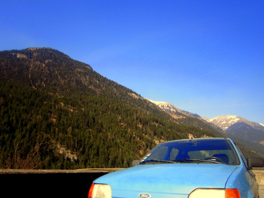 I Drove Alone Across 8 Countries In Europe In A Baby Blue 27 Yr Ford Fiesta