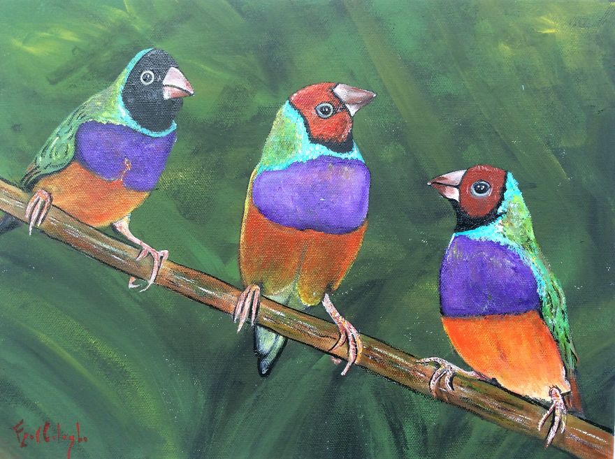 I Paint Because I Want To Conect People With Nature