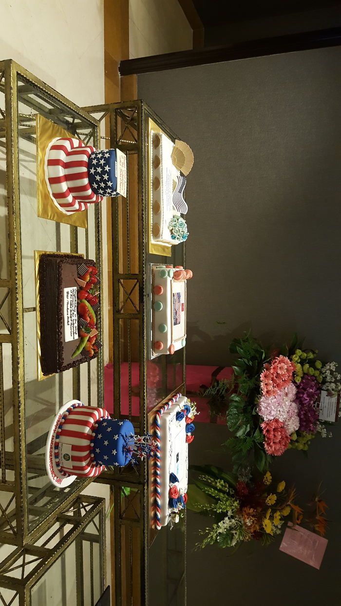 Hotels Cake In Conjunction Of 4th Of July Celebration