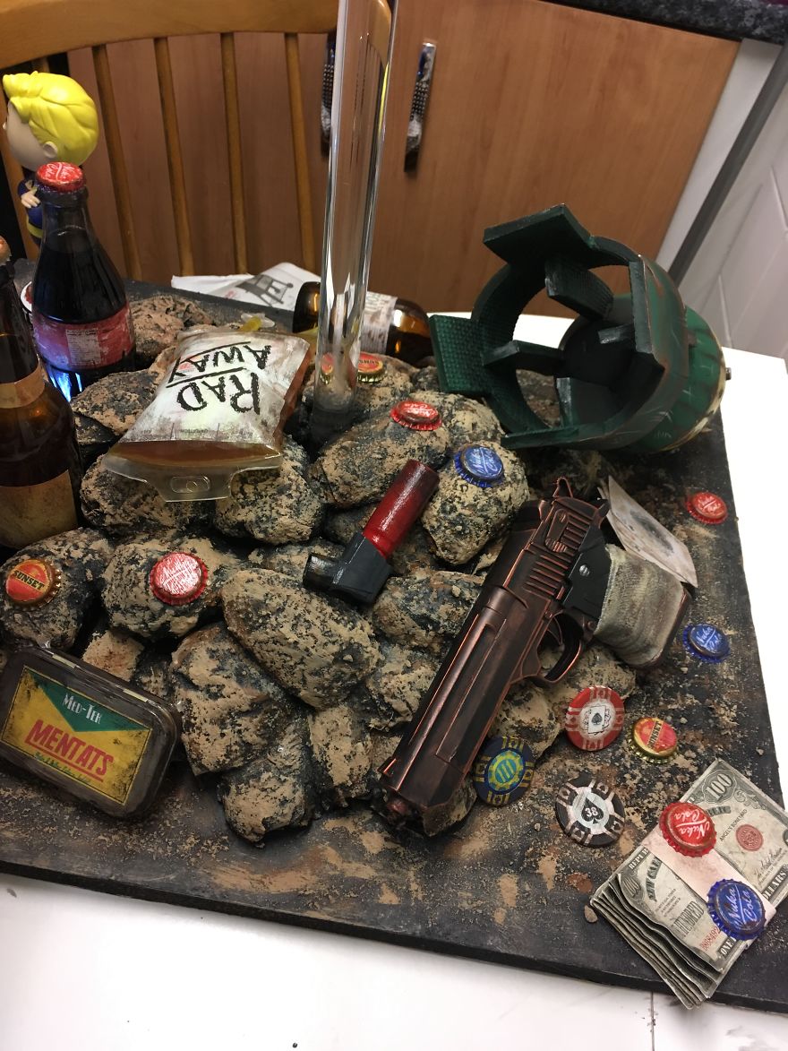 I Made A Prop Display Based On My Favorite Game "Fallout"