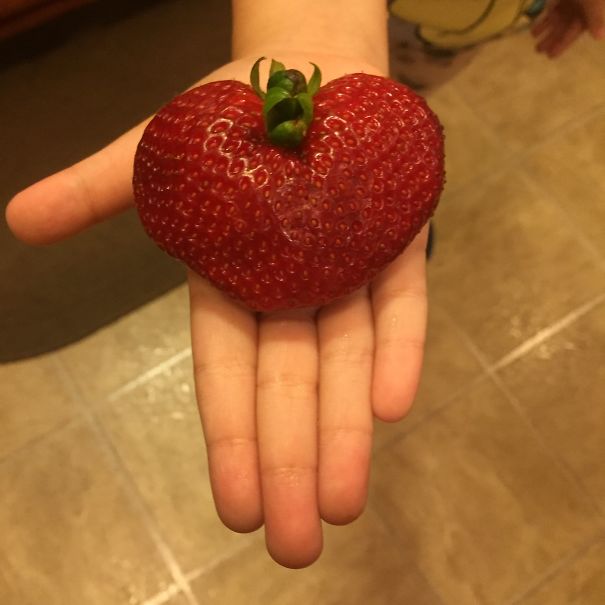 I Absolutely Heart This Strawberry.