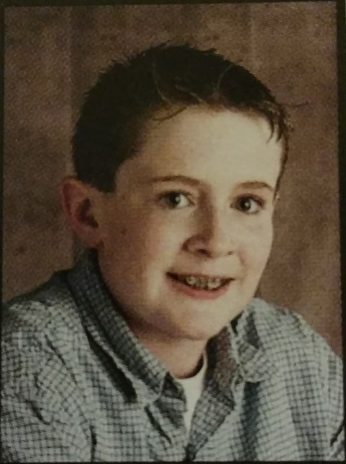 8th Grade. Got My Braces On Picture Day And Paired It With Spiked Hair. I Thought I Looked Cute At The Time