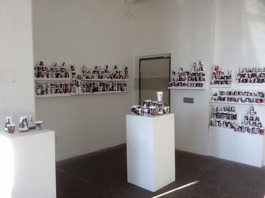 313 Cups In A Group Show