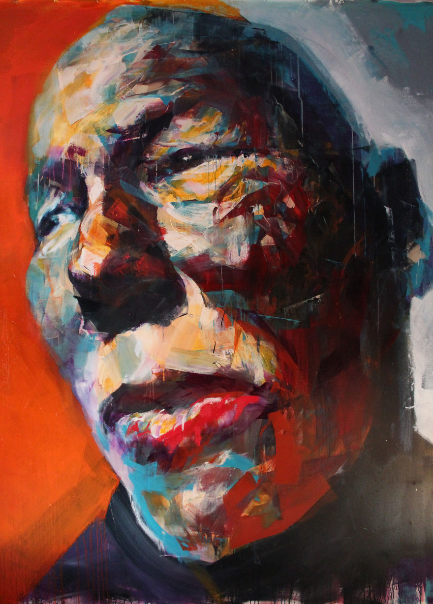 Large Portraits - Oil On Canvas
all Approximately 2 Metres Square