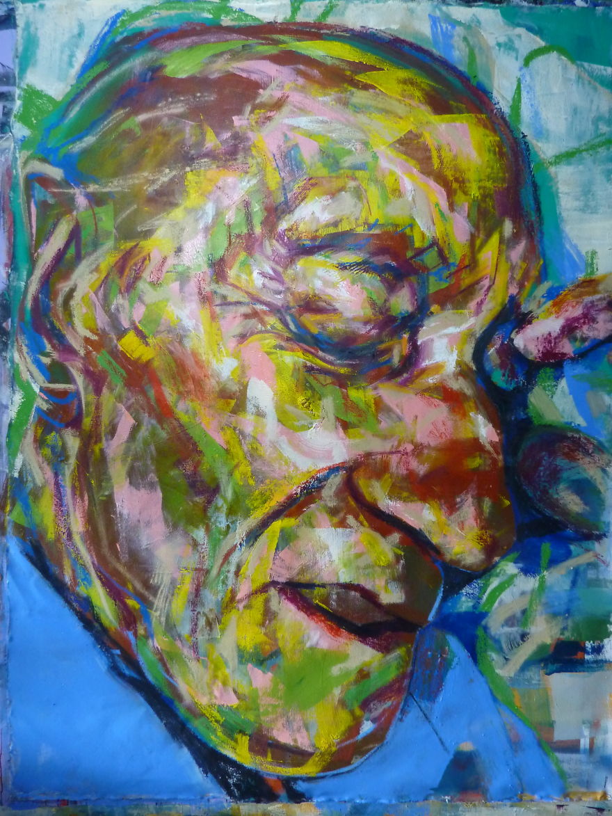Large Portraits - Oil On Canvas
all Approximately 2 Metres Square