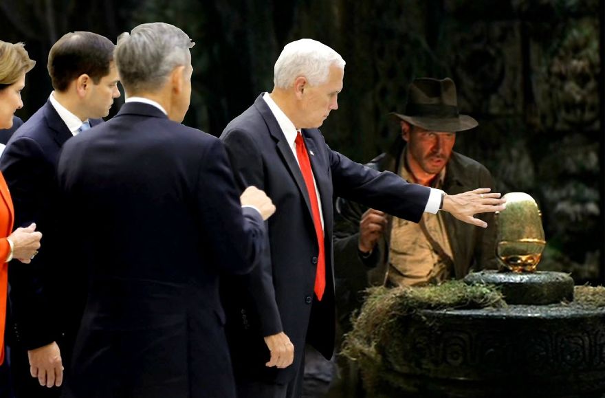 Mike Pence Photoshop Battle