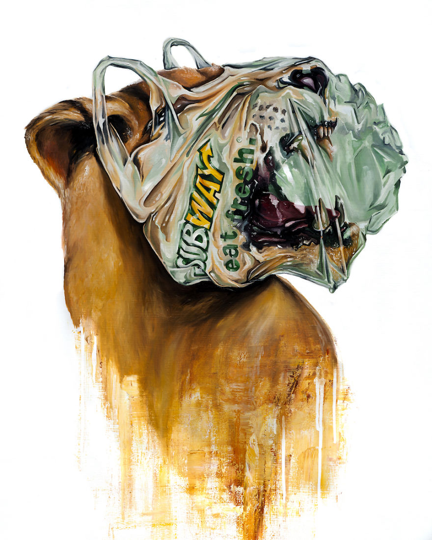Plastic Bag Ban: My Series Of Paintings On Negative Effects Of Plastic Bags