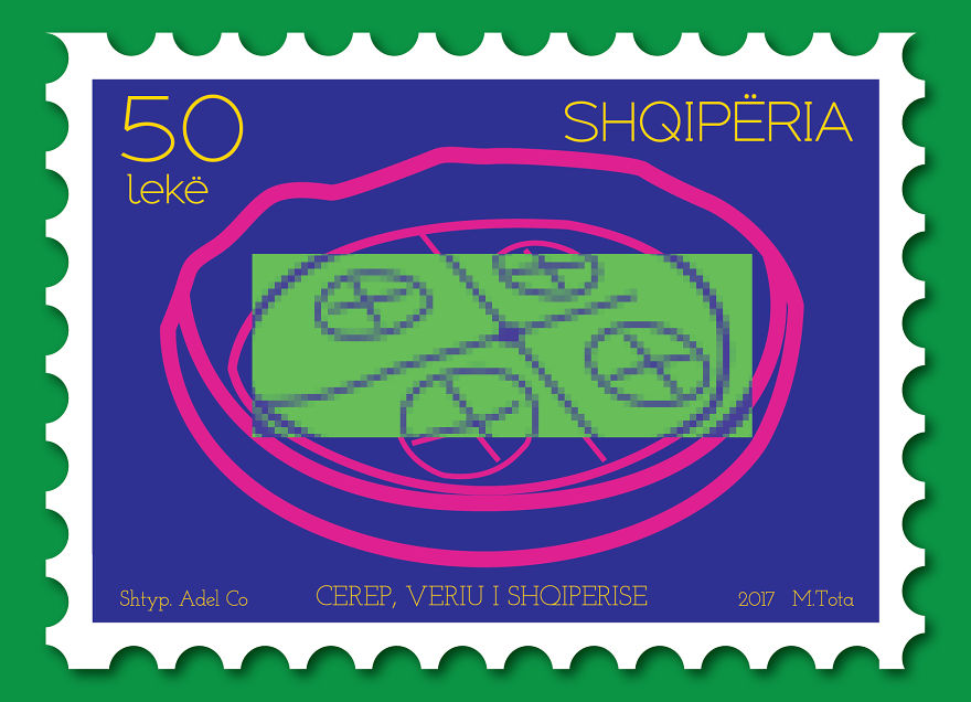 Greetings From North Albania - Pop Style Postcards And Post Stamps Greetings From North Albania - Pop Style Postcards And Post Stamps