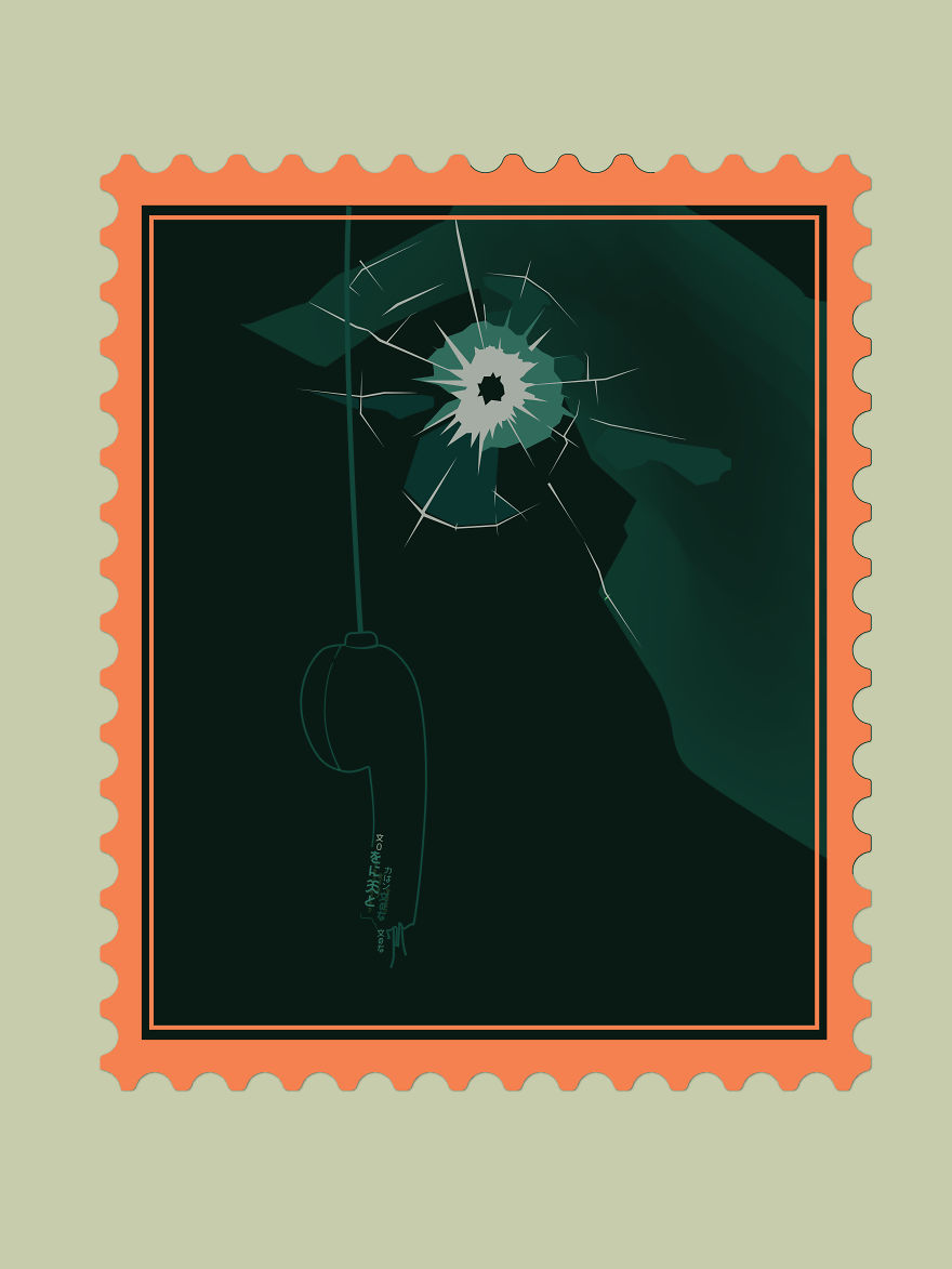 Postal Stamps Inspired By Iconic Movies