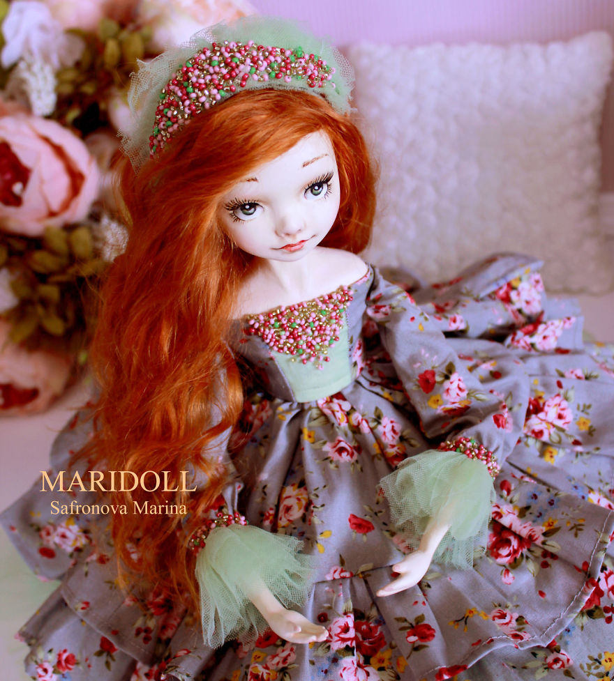 Princesses’ World: Beautiful Handmade Dolls By Marina Safronova