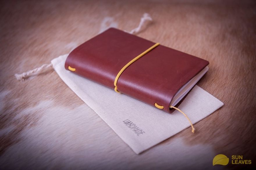We Made A Hand Dyed Travelers Notebooks From Genuine Leather. Rainbow Of 22 Vivid Colors