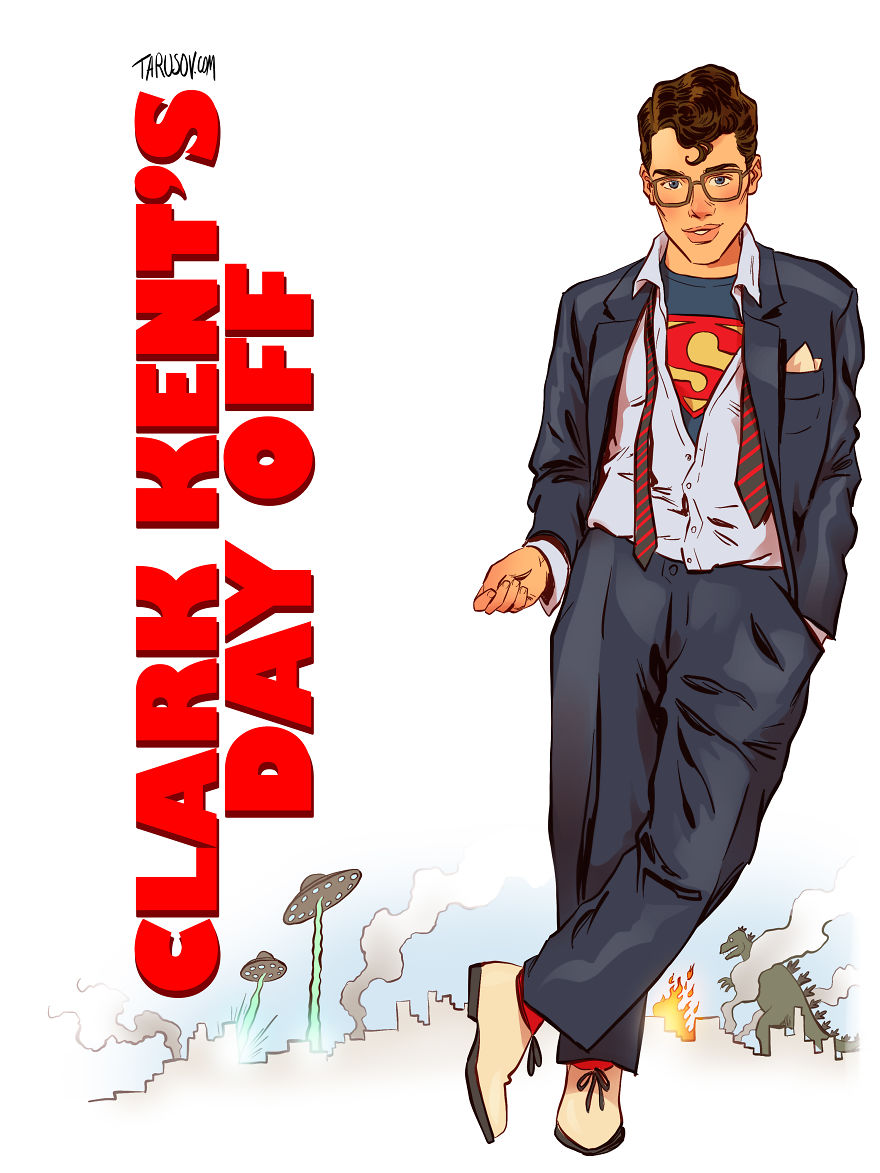 Clark Kent's Day Off