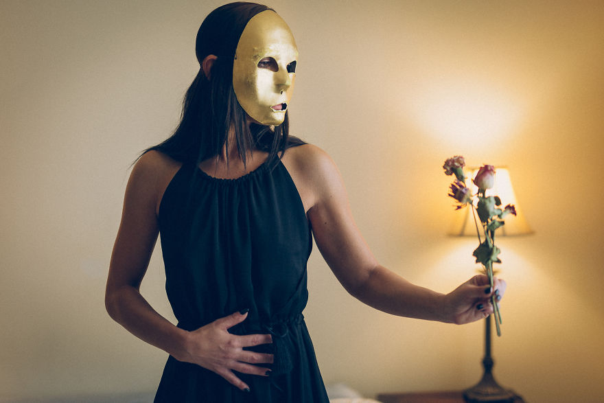 I Did A Photo Series Asking People About The "The Masks We Wear"