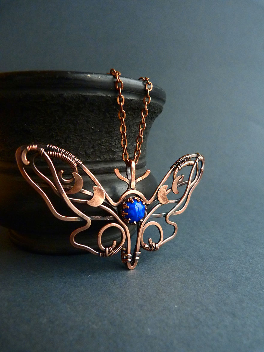 I Create Unique Handmade Jewelry That Mimics The Shape Of True Butterflies