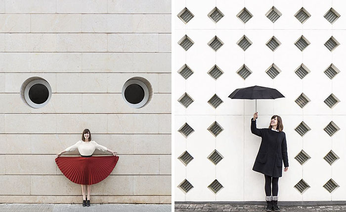 Adorable Duo Travels The World To Play With Architecture, And Their Pics Will Give You An Eyegasm