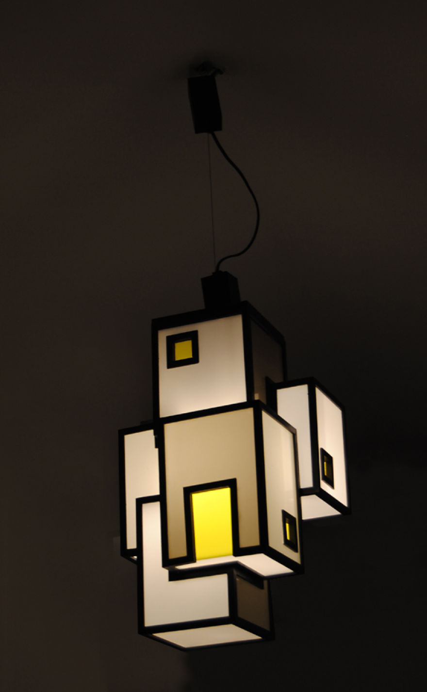 Agglomerati: I Create Sculpture Lamps In Wood And Plexiglass