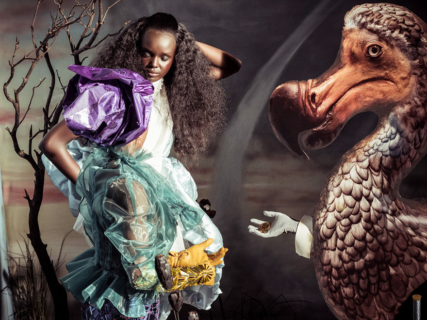 2018 Pirelli Calendar Has An All-Black Cast In "Alice In Wonderland" World, And It's Epic