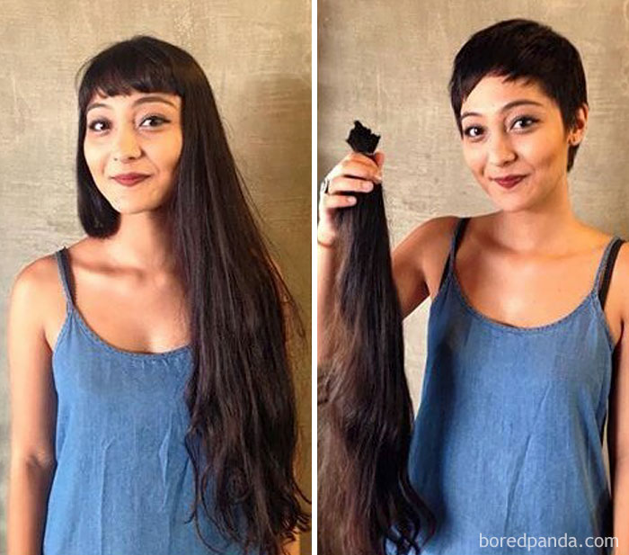 318 Extreme Haircut Transformations That Will Inspire You To Get A New Haircut Bored Panda